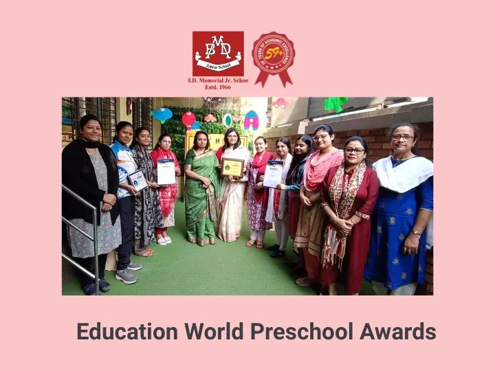 Education World Preschool Awards