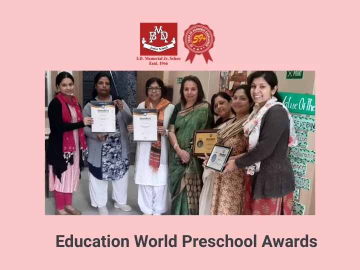 Education World Preschool Awards