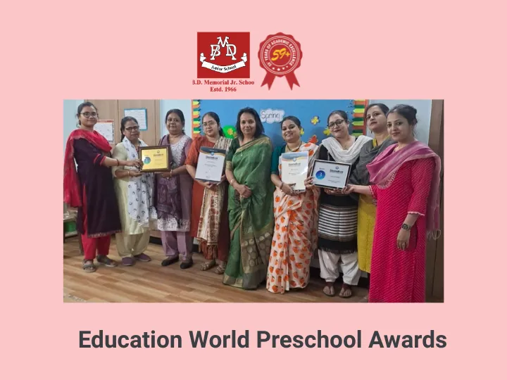 Education World Preschool Awards
