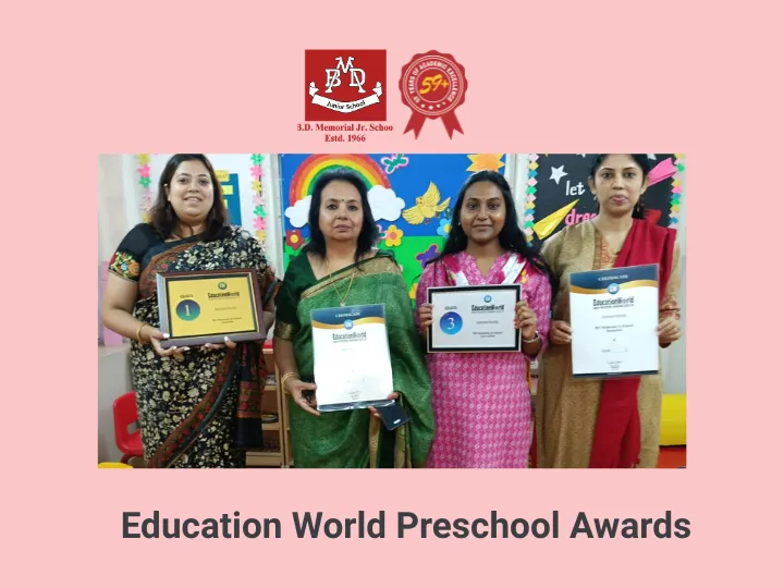 Education World Preschool Awards