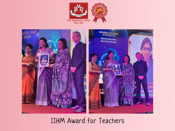 IIHM Award for Teachers