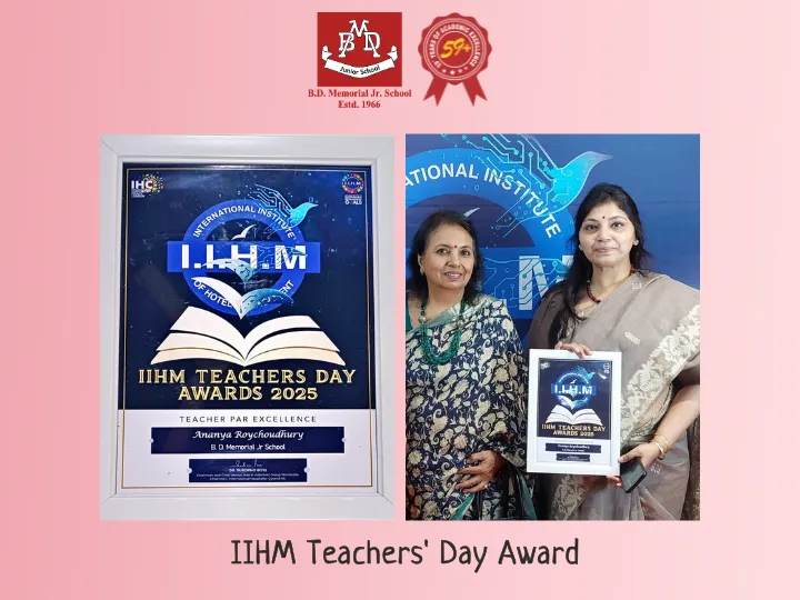 IIHM Award for Teachers