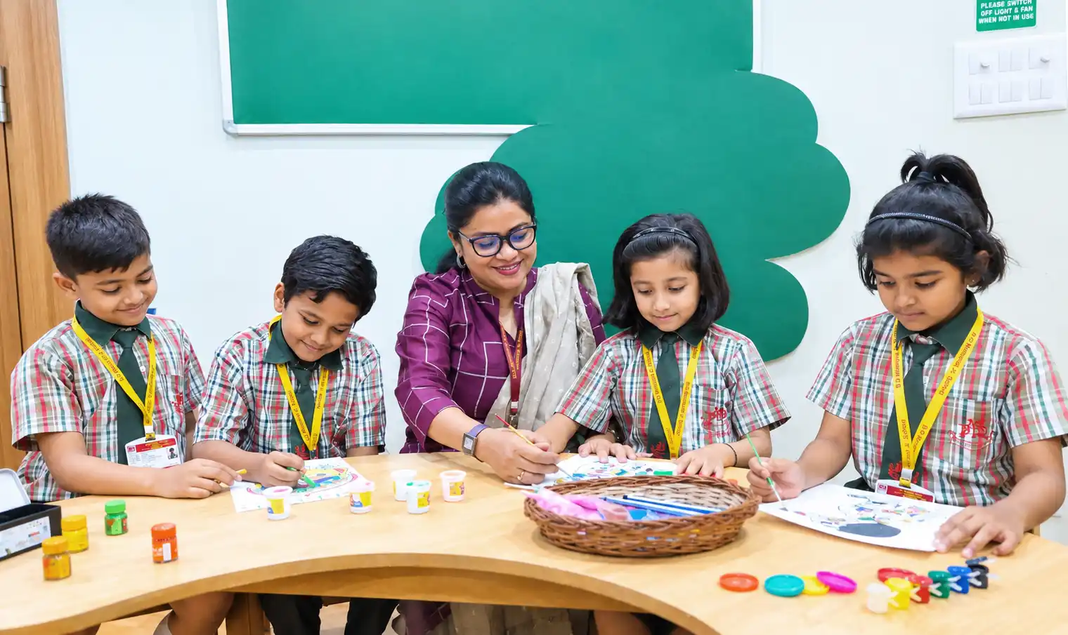 Bansdroni Campus students learning